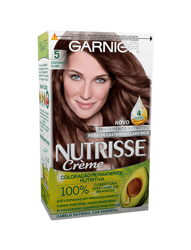 coloração nutrisse 5.0 castanho claro